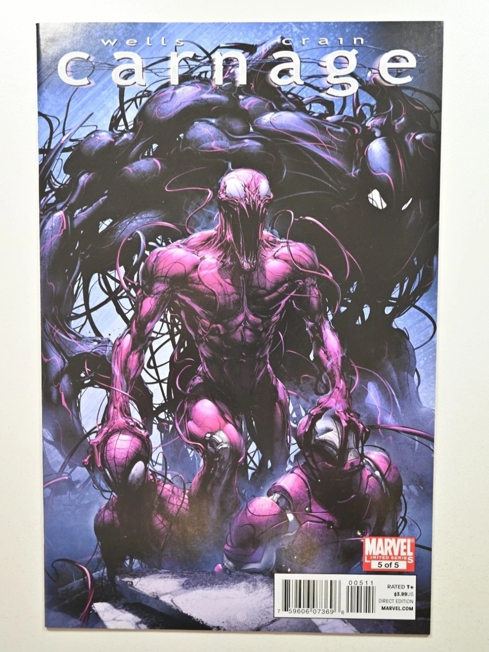 Carnage #5 (Marvel Comics August 2011) NM condition